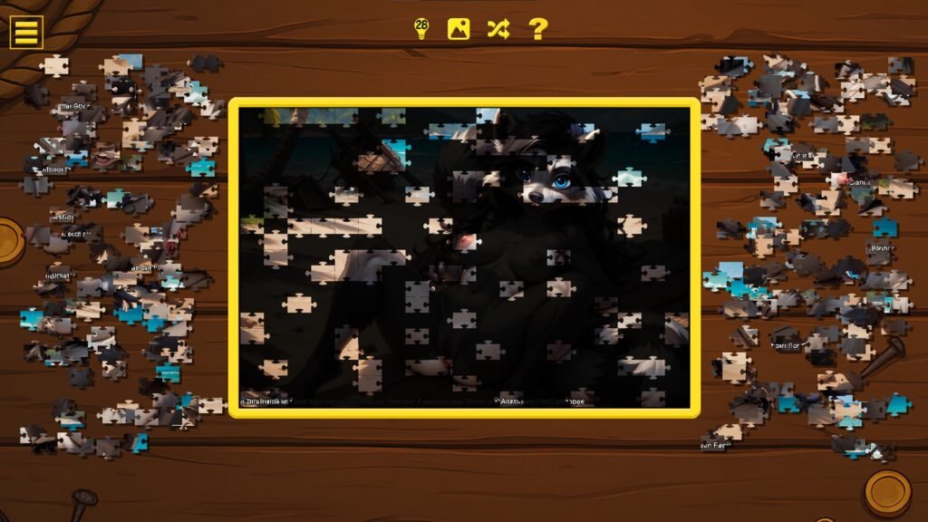 Furry Pirate Jigsaw Game Free Download (1.0)